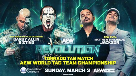 aew revolution live results.